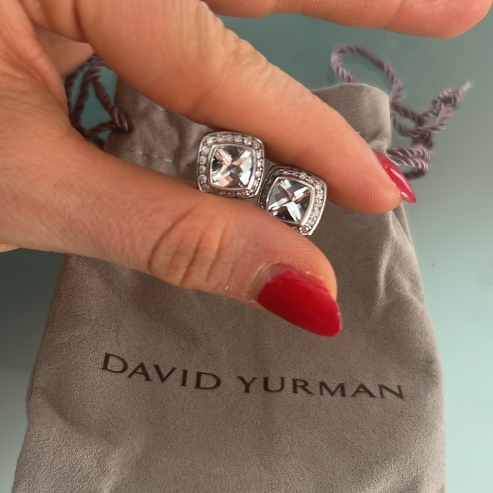 David Yurman Albion 7 mm Earrings - Picture 3 of 6